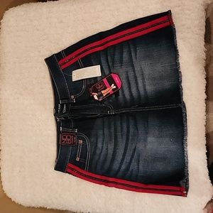 NWT No Boundaries Jean skirt